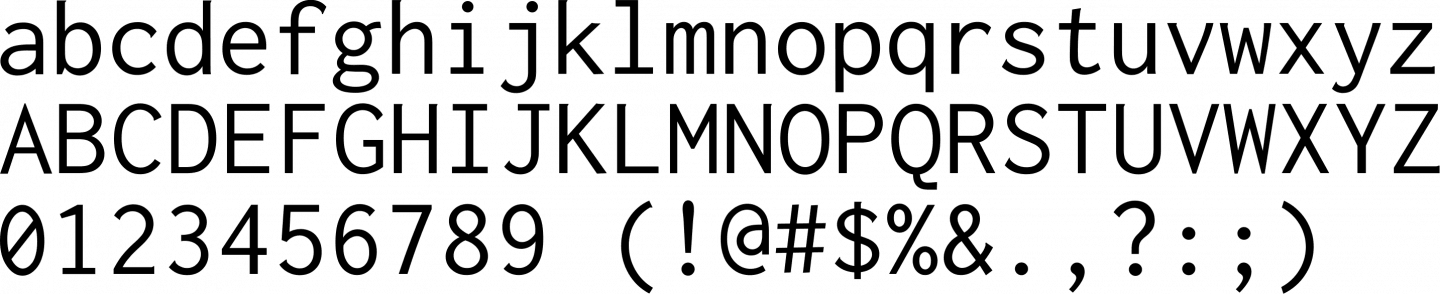 inconsolata